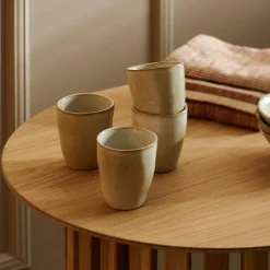 EARTH MARL Mug 20 CL Crema