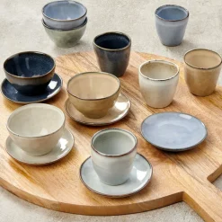 EARTH MARL Piatto Crema