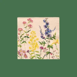 ECO FLORAL Set Di 20 Tovaglioli Vari Colori