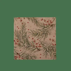 ECO HOLLY Set Di 20 Tovaglioli Multicolore