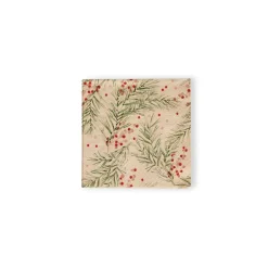 ECO HOLLY Set Di 20 Tovaglioli Multicolore