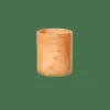 ESCAPE BLACK OUDH Candela Profumata In Vaso Bianco, Rosa Antico