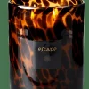 ESCAPE BLACK OUDH Candela Profumata In Vaso Nero, Marrone, Ocra