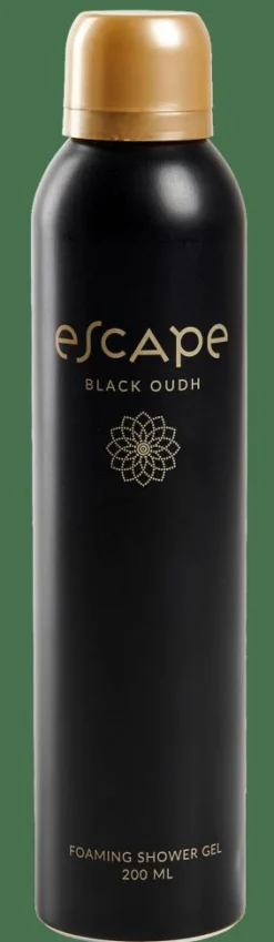 ESCAPE BLACK OUDH Gel Doccia In Bottiglia Nero