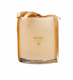 ESCAPE INDIAN INSPIRATION Candela Profumata In Vaso Nero, Rame, Multicolore