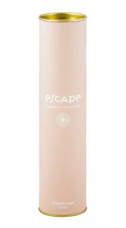 ESCAPE INDIAN INSPIRATION Candela Profumata In Vaso Nero, Rame, Multicolore