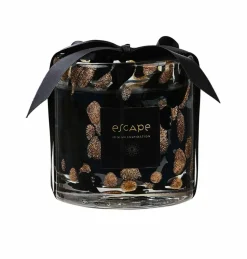 ESCAPE INDIAN INSPIRATION Candela Profumata In Vaso Bianco, Beige, Multicolore