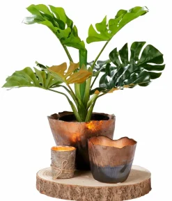 ESCAPE INDIAN INSPIRATION Candela Profumata In Vaso Bianco, Beige, Multicolore