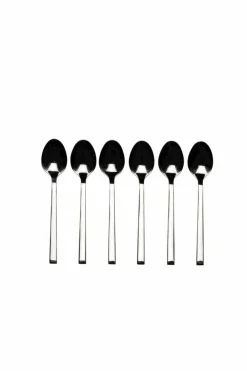 FINE Forchette Per Dolci Set Di 6 Argentato