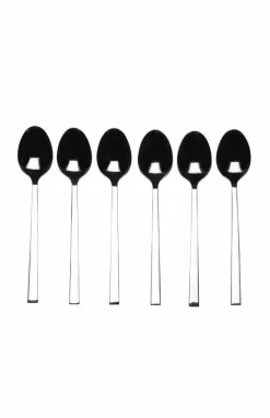 FINE Forchette Per Dolci Set Di 6 Argentato