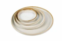 FINE Forchette Per Dolci Set Di 6 Argentato