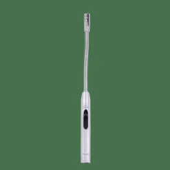 FLAME Accendino A Gas Flessibile Argentato