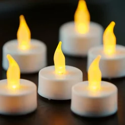 FLAME Lumini Set Di 100 Bianco