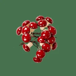 FOAM Fungo Decorativo Rosso Scuro