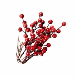 FOAM Zucche Decorative Set Di 12 Rosso