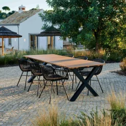 FORMAX & LOIC Set Da Giardino Naturale/nero