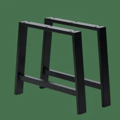 FORMAX Tavolo Da Giardino Con Gambe A Nero