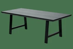 FORMAX Tavolo Da Giardino Con Gambe A Nero