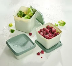 FREEZER Scatole X Freezer Set Di 10 Menta, Verde Scuro