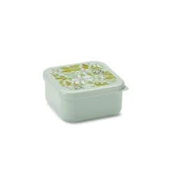 FRESHMOOD Contenitori X Snack Set Da 3 Seafoam + Stampa Loulou Colore: Seafoam