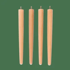 FRIDA / FRAY Gambe Set/4 Eucalipto Naturale