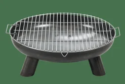 FUEGO BBQ Griglia Argentato