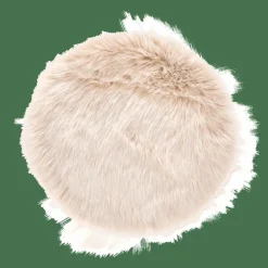 FUR MIX Cuscino Per Sedia Bianco