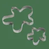 GINGERBREAD Stampini Set Di 2 Argentato