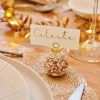 GLANCY Portanomi Set Di 4 Trasparente