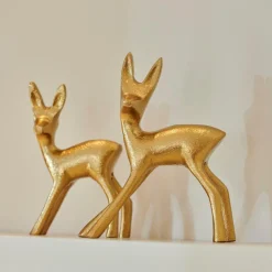 GOLDY Decorativo Cervo Dorato