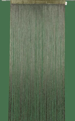 GREEN Tenda Con Frange Verde