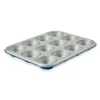 GREENBAKE Stampo Per 12 Muffin Blu