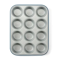 GREENBAKE Stampo Per 12 Muffin Blu