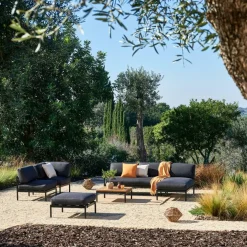 HANNA Lounge Poltr Ad Angolo Nero