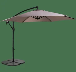 HAWAI Ombrellone Sospeso Senza Base Taupe