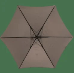 HAWAI Ombrellone Sospeso Senza Base Taupe