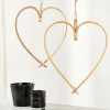 HEART Decorazione Da Appendere Naturale