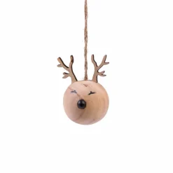 HILDA Decorazione Sospesa Set Di 12 Naturale