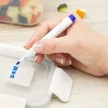 HOMEY CLIP Pennarello A Gesso Contenitore Blu
