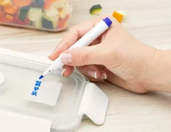 HOMEY CLIP Pennarello A Gesso Contenitore Blu