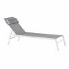 HUGO Lettino Set Di 2 Bianco/grigio