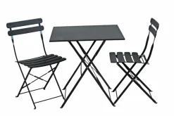 IMPERIAL Set Bistro Quadrato Nero