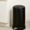 INDUSTRIA Pattumiera A Pedale 12 L Nero