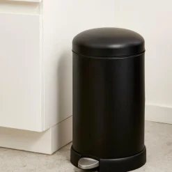 INDUSTRIA Pattumiera A Pedale 12 L Nero