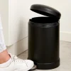 INDUSTRIA Pattumiera A Pedale 5 L Nero