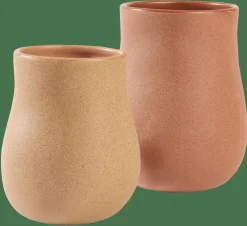 INTERO Vaso Per Piante Marrone