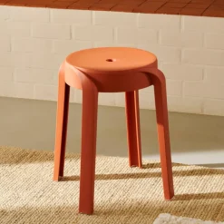 KARLUS Sgabello Terracotta