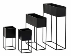 LARGO Vaso Per Piante Nero