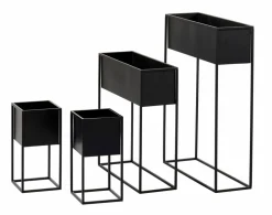 LARGO Vaso Per Piante Nero