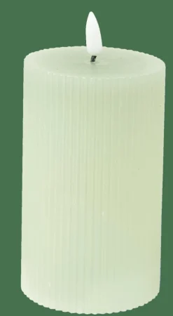LED Candela Con Luci Led Menta